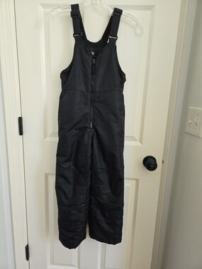 all in motion Black Kids Snow Bib Jumpsuit with Adjustable Straps